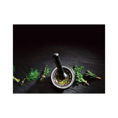 Cole&amp;Mason - Granitový mažiar s tĺčikom GRANITE pr. 14 cm žula/čierna