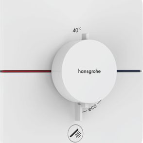 Sprchová batéria Hansgrohe ShowerSelect Comfort Q bez podomietkového telesa matná biela 15589700