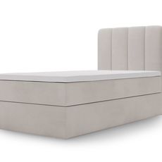 Čalúnená boxspring posteľ Magic Mini 80x200 - béžová