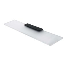 Nimco Maya - Polička, dĺžka 60 cm, matné sklo/čierna mat MAC 29091B-60-90