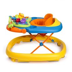 Chicco - Chodítko WALKY TALKY 2xAA žltá/modrá