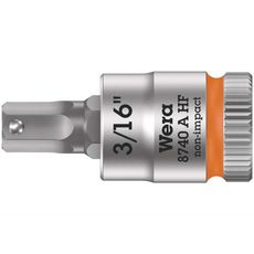 Wera 003386 Zyklop 1/4" 6-stranná zásuvka na bity 3/16" typ 8740 A HF s funkciou držania - palce