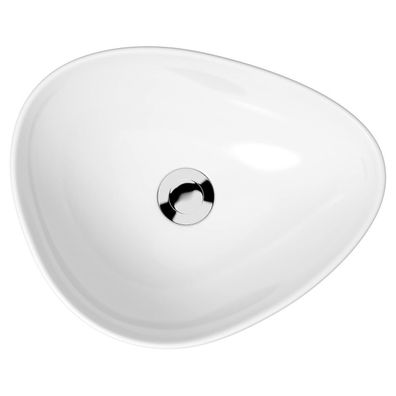 Cersanit K116-051 - Umývadlo MODUO 35,5x44 cm keramika, lesklá biela