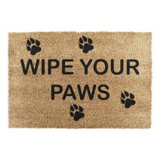 Rohožka z kokosového vlákna 40x60 cm Wipe Your Paws – Artsy Doormats