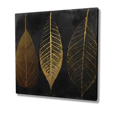 Wallity Obraz na plátne Leaves KC139 45x45 cm