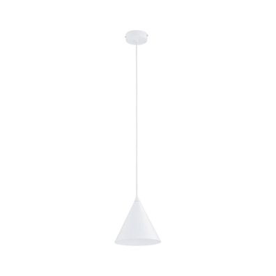 Luster na lanku FABO 1xE27/15W/230V biela