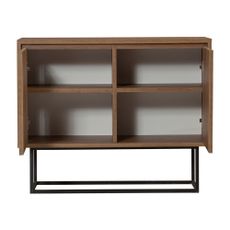 Skrinka v dekore orecha v prírodnej farbe 90x72 cm Rodez – Kalune Design