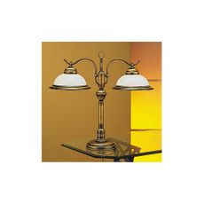 Jupiter 17 - OG2 - Stolná lampa OPÁL 2xE27/60W/230V