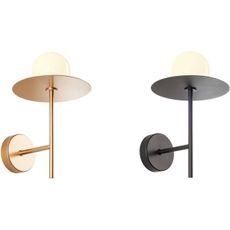 Redo UN1696_1 - Náhradné tienidlo k lustru, k lampe PLATO pr. 10 cm biela
