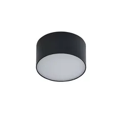 LED stropné svietidlo Monza R 12 4000K čierne