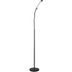 Stojacia lampa LED LONGA 9W Black LP1