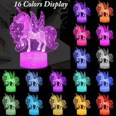 3Dmix 3DL-BTC050 – 3D LED nočná lampa - Jednorožec (Bluetooth reproduktor - farba čierna)