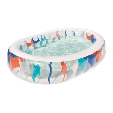 BESTWAY DETSKÝ NAFUKOVACÍ BAZÉN ELLIPTIC - 54066 - 229 x 152 x 51 cm