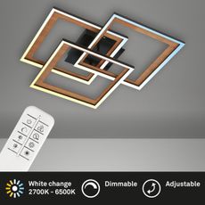 Brilo - LED Stmievateľný prisadený luster FRAME LED/45W/230V 2700-6500K + DO