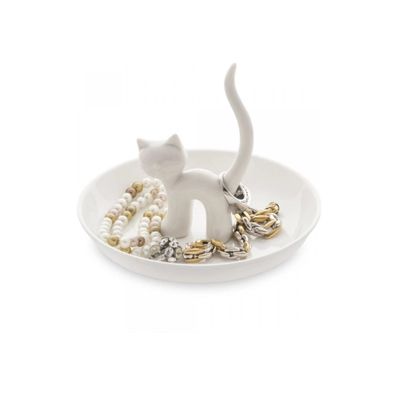 Porcelánový stojan na šperky Cat – Balvi