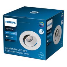 Philips - LED Stmievateľné kúpeľňové svietidlo ABROSA 1xLED/9W/230V IP44
