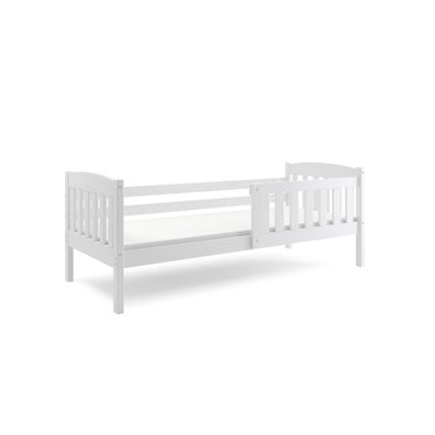 Interbeds Jednolôžková posteľ Kubus1 pre teenagerov 160x80 s matracom - biela