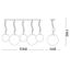Ideal Lux - Luster na lanku MAPA FADE 5xE27/60W/230V