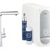 Drezová batéria Grohe Blue Home s vyťahovacou sprškou chróm 31539000