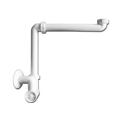 JIKA H8942460000001 - Umývadlový sifón CUBITO DN40 biely