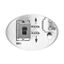 Ecolite WMAT350-25W/BI - LED Stropné svietidlo MARTIN LED/25W/230V IP65 biela