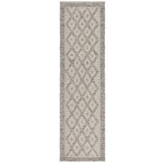 Flair Rugs koberce Ručne tkaný behúň Minerals Diamond Grey - 60x230 cm