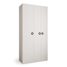 Šatníková skriňa Como 1  130x246x40 - biela