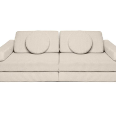SHAPPY Veľký multifunkčný skladací bunker z menčestra SOFA PURE Zvoľte farbu: Krémová