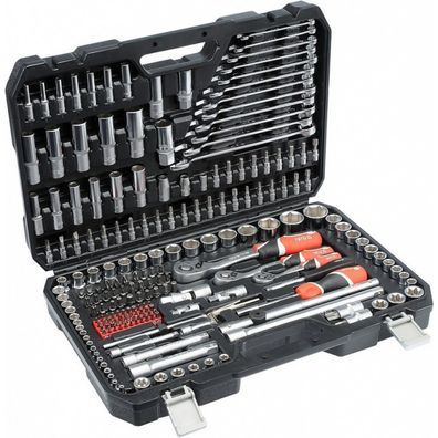 Gola sada s kľúčmi 1/2", 1/4" a 3/8", 216 ks - YT-38841