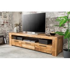 Estila Štýlový TV stolík z masívu Mango 170cm