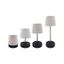 LED stmievateľná dotyková stolná lampa LED/3W/5V USB 800 mAh biela