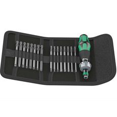 Wera 051040 Kraftform Kompakt 60 RA tvrdé bity s držiakom 816 RA (sada 17 kusov)