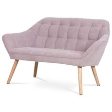 Dvojmiestna pohovka AK-322 PINK2, ružová