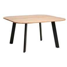 Livetastic JEDÁLENSKÝ STÔL, akácia, čierna, farba akácie, 140/140/76 cm