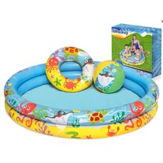 Bestway Detský bazén Bestway 51124 – koleso s loptou