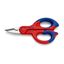 Kombinované elektrikárske nožnice 155 mm KNIPEX 95 05 155 SB - chrómované, viaczložkové puzdrá