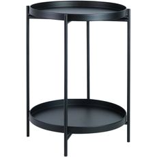 Ambia Home PRÍRUČNÝ STOLÍK, čierna