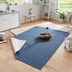 NORTHRUGS - Hanse Home koberce Kusový koberec Twin-Wendeteppiche 103100 blue cream – na von aj na doma - 120x170 cm