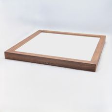 Brilagi-LED Stmievateľné svietidlo WOODY FRAME LED/50W/230V dub 60x60 cm IP44 + DO