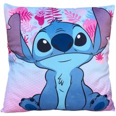 Obojstranný vankúš Lilo & Stitch - motív Stitch a Scrump - 38 x 38 cm