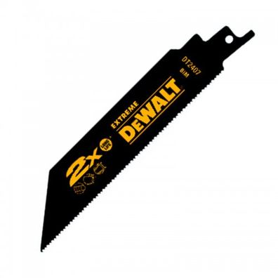 Pilový list na kov, tvarovky, rúry a profily rýchly rez pre mečové píly 152mm 5ks DeWALT DT2407L