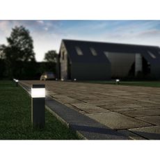Vonkajšia lampa so zásuvkou GARD 1xE14/60W/230V SCHUKO IP44