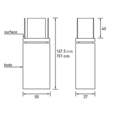 Radius design cologne BIO krb voľne stojací Radius design cologne (HIGH FLAME 555E)