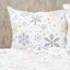 4Home Flanelové obliečky Frosty snowflakes, 140 x 200 cm, 70 x 90 cm
