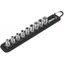 Wera 003883 Nástrčné hlavice Zyklop 1/4" Belt A 4 (sada 9 kusov)