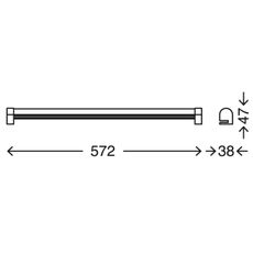 Briloner 2243-118-LED Stmievateľné kúpeľňové osvetlenie zrkadla LED/10W/230V IP44
