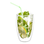 Termo poháre, set 2 ks, na latte, 450 ml, HOTCOOL TYP 2