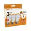 Žiarovka LED QTEC 9W A60 E27 2700K 3PACK