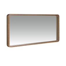 Estila Moderné zrkadlo Vita Naturale s dreveným rámom obdĺžnikové 100cm