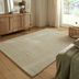 Flair Rugs koberce Kusový ručne tkaný koberec Tuscany Textured Wool Border Natural - 120x170 cm